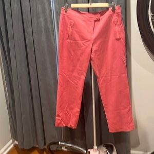 Elevensies Barbie Core straight leg mid rise crop pants